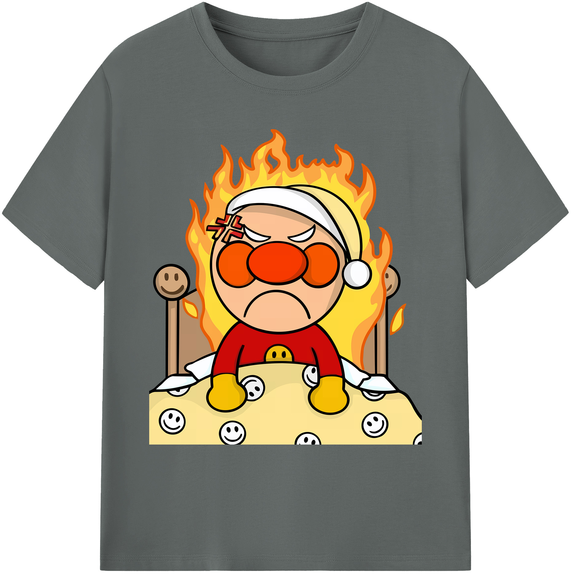 （画像用） アンパンマン Anpanman 綿100％ メンズ半袖Tシャツ｜肌触りやわらか＆通気性